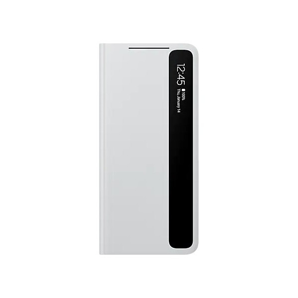 „Samsung“ Smart Clear View Cover tahke kaaned - Kergelt hall (Galaxy S21 Ultra)