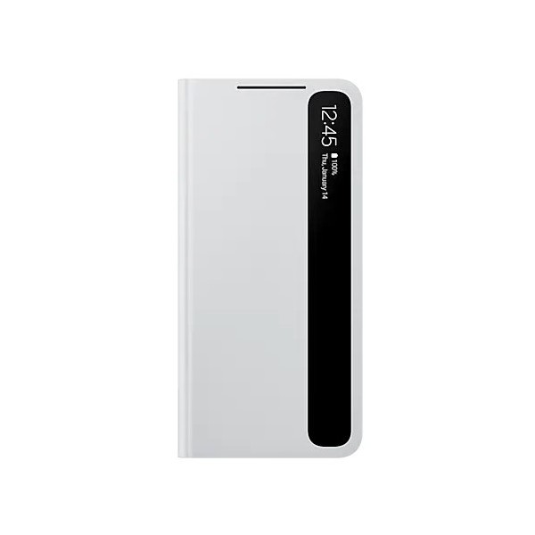 „Samsung“ Smart Clear View Cover tahke kaaned - Kergelt hall (Galaxy S21)