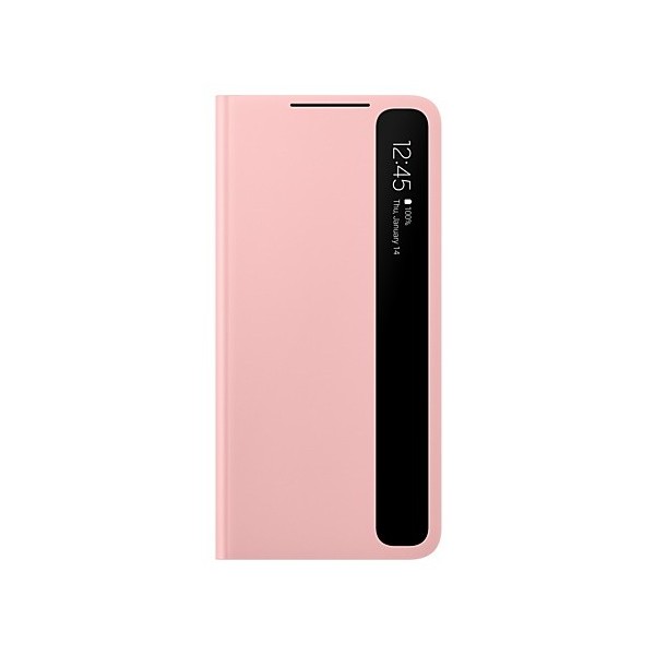 „Samsung“ Smart Clear View Cover tahke kaaned - roosa (Galaxy S21+)