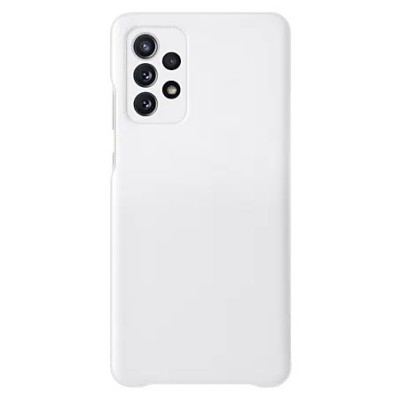 Samsung Galaxy A72 (A726B, A725F) originalus S View Wallet Cover atverčiamas baltas dėklas - knygutė | Priedai.lt