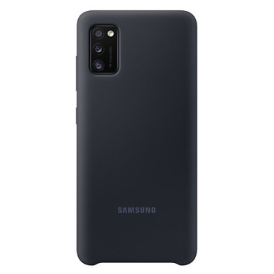 Samsung Galaxy A41 (A415F) „Samsung“ Silicone Cover kieto silikono juodas dėklas | Priedai.lt
