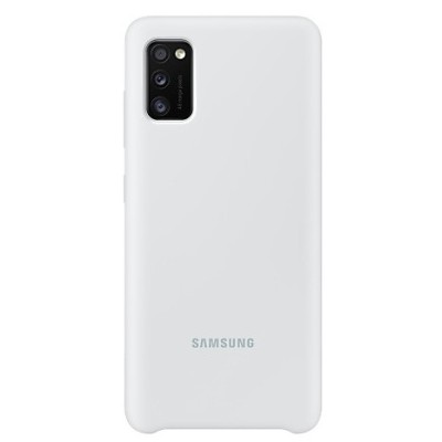 Samsung Galaxy A41 (A415F) „Samsung“ Silicone Cover kieto silikono baltas dėklas | Priedai.lt