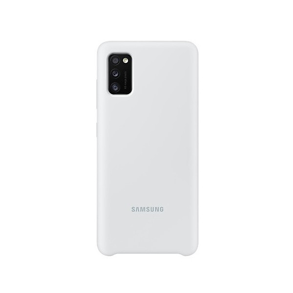 „Samsung“ Silicone Cover kaaned - valge (Galaxy A41)