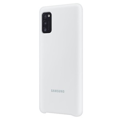 Samsung Galaxy A41 (A415F) „Samsung“ Silicone Cover kieto silikono baltas dėklas | Priedai.lt