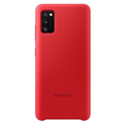 Samsung Galaxy A41 (A415F) „Samsung“ Silicone Cover kieto silikono raudonas dėklas | Priedai.lt