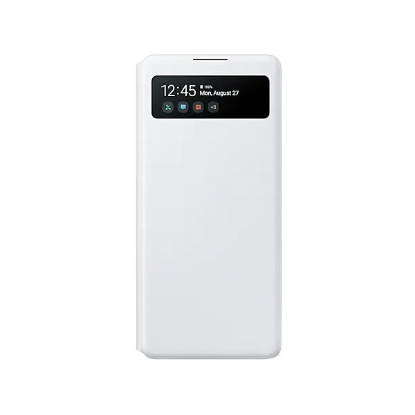 „Samsung“ S View Wallet Cover tahke kaaned - valge (Galaxy S10 Lite)