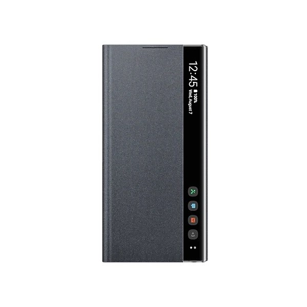 „Samsung“ Smart Clear View Cover tahke kaaned - must (Galaxy Note 10)
