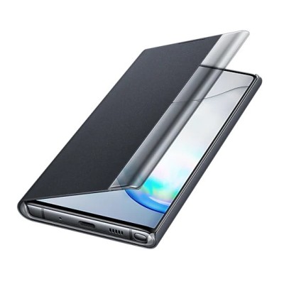 Samsung Galaxy Note 10 (N970F) originalus Smart Clear View Cover (EF-ZN970CBEGWW) atverčiamas juodas dėklas - knygutė | Priedai.
