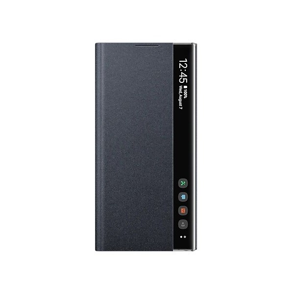„Samsung“ Smart Clear View Cover tahke kaaned - must (Galaxy Note 10+)