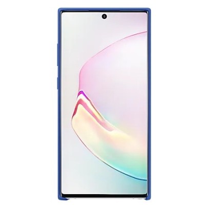 Samsung Galaxy Note 10+ (N975F) „Samsung“ Silicone Cover kieto silikono mėlynas dėklas | Priedai.lt
