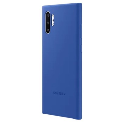 Samsung Galaxy Note 10+ (N975F) „Samsung“ Silicone Cover kieto silikono mėlynas dėklas | Priedai.lt
