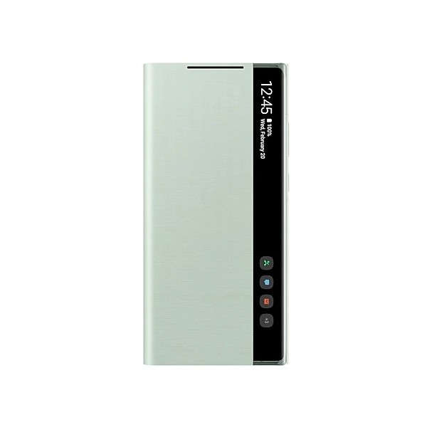 „Samsung“ Smart Clear View Cover tahke kaaned - piparmünt (Galaxy Note 20)