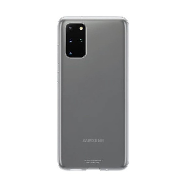 „Samsung“ Silicone Cover kaaned - läbipaistev (Galaxy S20+)