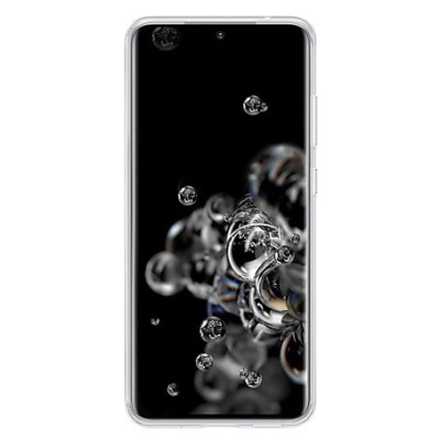 Samsung Galaxy S20 Ultra (G988) „Samsung“ Silicone Cover kieto silikono skaidrus dėklas | Priedai.lt