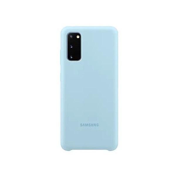 „Samsung“ Silicone Cover kaaned - helesinine (Galaxy S20)