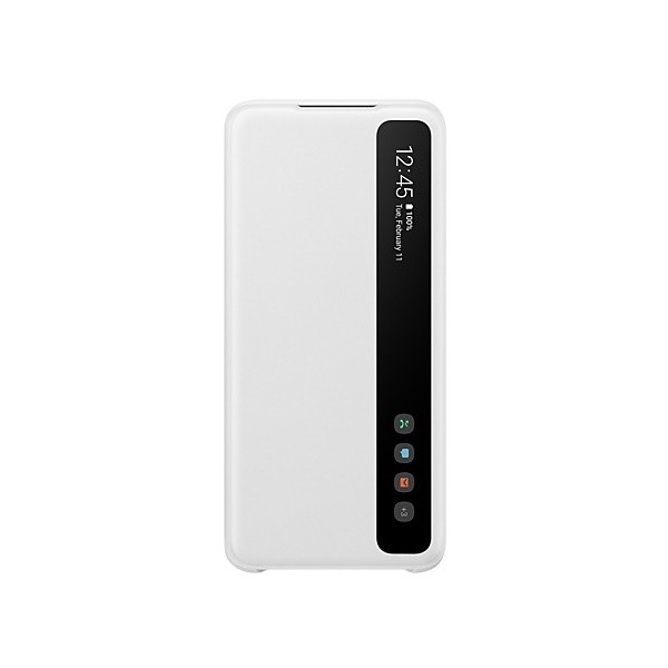 „Samsung“ Smart Clear View Cover tahke kaaned - valge (Galaxy S20)