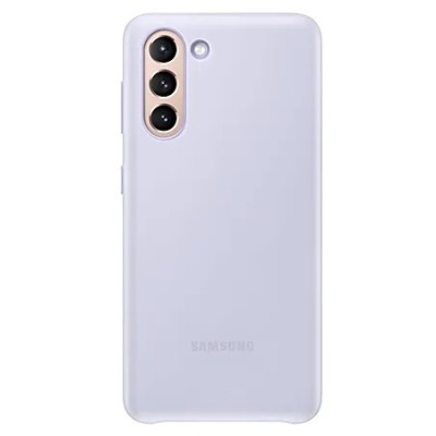 Samsung Galaxy S21 (G991B) Smart Led Cover violetinis plastikinis dėklas | Priedai.lt
