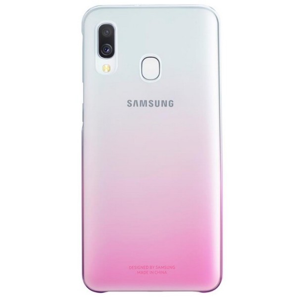 „Samsung“ Gradation Cover kaaned - Läbipaistev, roosa (Galaxy A40)