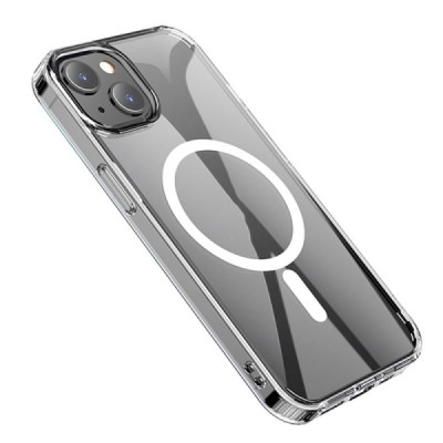 Hoco MagSafe Light Apple iPhone 13 skaidrus silikoninis TPU dėklas | Priedai.lt