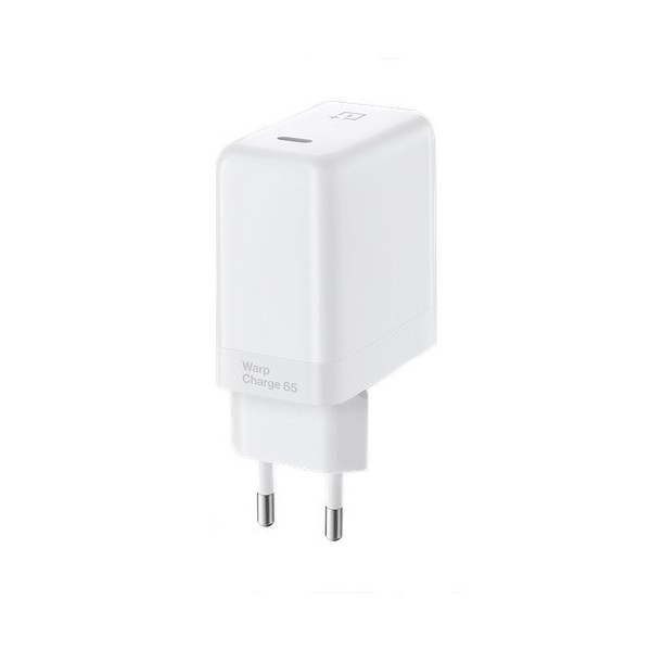 „OnePlus“ Warp Charge 65 Power sieninis įkroviklis - baltas