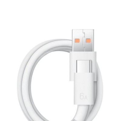 Oficialus Huawei Super Charge Type-C USB baltas laidas 1 m (LX04072043, originalus) | Priedai.lt
