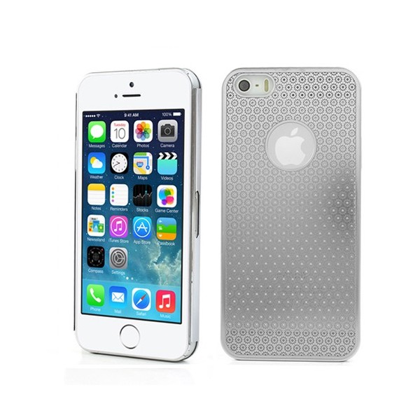 Stiilne metallist kaaned - hõbedane (iPhone 5 / 5S / SE 2016)