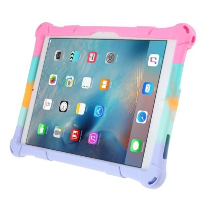 Apple iPad 9.7 (Air, Air 2 ,iPad 2 / 3 / 4) „Popit“ Bubble Kickstand minkšto silikono TPU rožinis dėklas - nugarėlė | Priedai.lt