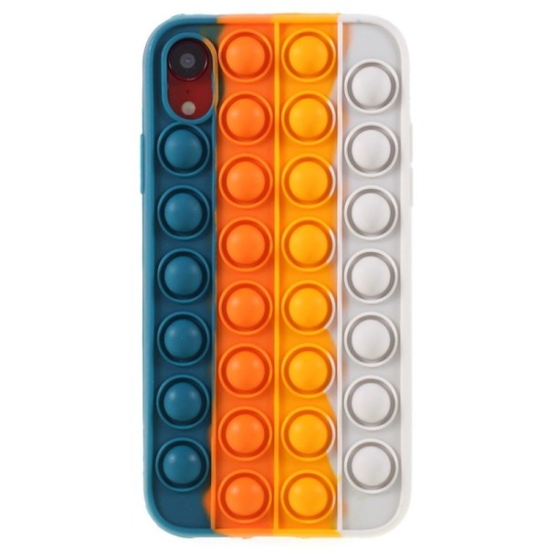„Popit“ Bubble pehme silikoon (TPU) kaaned - roheline (iPhone Xr)