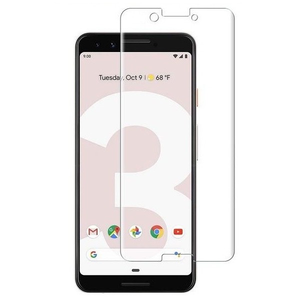 „Calans“ Tempered Glass (mittetäielik katvus) kaitsev ekraaniklaas 0.3 mm (Pixel 3)