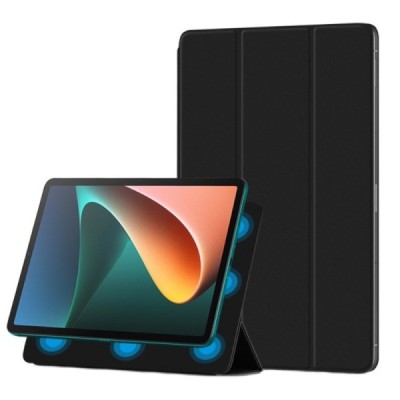Xiaomi Pad 5 (Pad 5 Pro) Magnetic Cover juodas atverčiamas dėklas | Priedai.lt