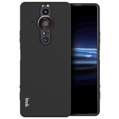 Sony Xperia Pro-I Imak kieto silikono TPU juodas dėklas - nugarėlė | Priedai.lt