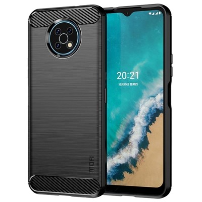Nokia G50 „Mofi“ kieto silikono TPU juodas dėklas - nugarėlė | Priedai.lt