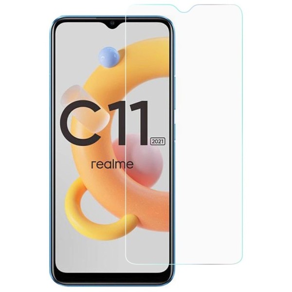 „Calans“ Tempered Glass (mittetäielik katvus) kaitsev ekraaniklaas 0.3 mm (Realme C11)