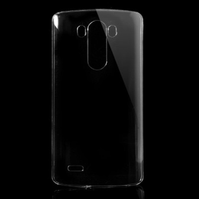 LG G3 D855 plastikinis skaidrus (permatomas) dėklas - nugarėlė / Priedai.lt
