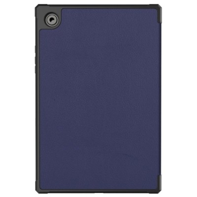 Samsung Galaxy Tab A8 10.5 2021 (X200, X205) atverčiamas mėlynas odinis dėklas - knygutė | Priedai.lt