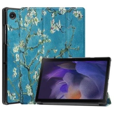 Samsung Galaxy Tab A8 10.5 2021 (X200, X205) atverčiamas spalvotas „Sakura“ dėklas - knygutė | Priedai.lt