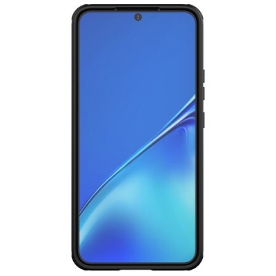 Samsung Galaxy S22 5G (SM-S901X) „Nillkin“ Frosted Shield Pro juodas dėklas - nugarėlė | Priedai.lt