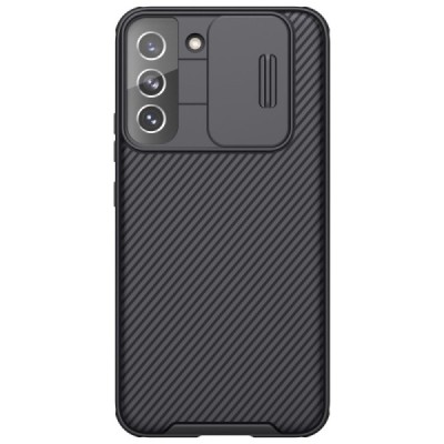 Samsung Galaxy S22+ 5G (SM-S906X) „Nillkin“ CamShield juodas dėklas, nugarėlė su kameros apsauga | Priedai.lt