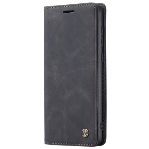 „CaseMe“ Retro Tugev tahke kaaned - must (Galaxy S21 FE 5G)