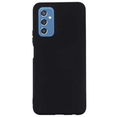 Samsung Galaxy M52 5G (M526) Shell kieto silikono (TPU) dėklas juodas - nugarėlė | Priedai.lt