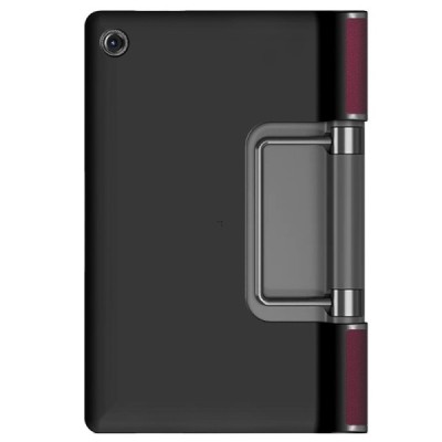 Lenovo Yoga Tab 11 atverčiamas bordo odinis dėklas - knygutė | Priedai.lt