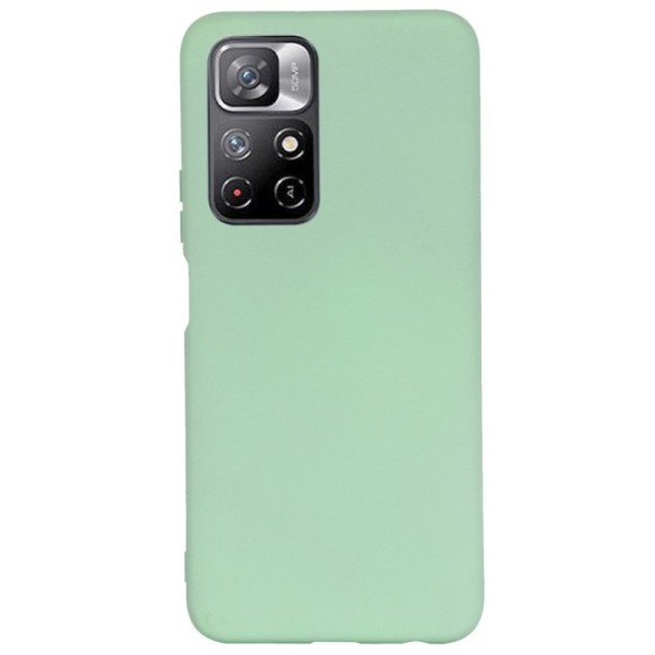 „Shell“ Kõva silikoon (TPU) kaaned - roheline (Poco M4 Pro 5G / Redmi Note 11 5G)
