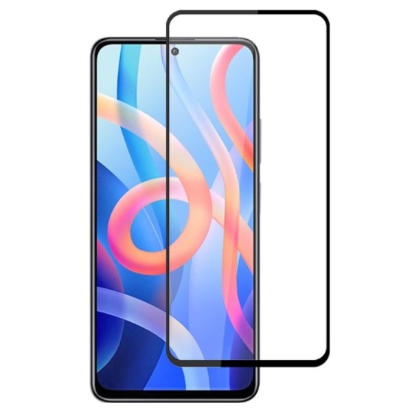 „Mocolo“ Tempered Glass kaitsev ekraaniklaas 2.5D - must (Poco M4 Pro 5G / Redmi Note 11 5G)