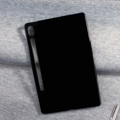 Samsung Galaxy Tab S8 Ultra 14.6" (X900, X906) kieto silikono TPU juodas dėklas - nugarėlė | Priedai.lt