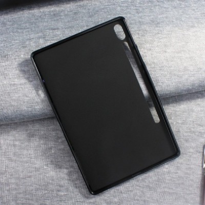 Samsung Galaxy Tab S8 Ultra 14.6" (X900, X906) kieto silikono TPU juodas dėklas - nugarėlė | Priedai.lt