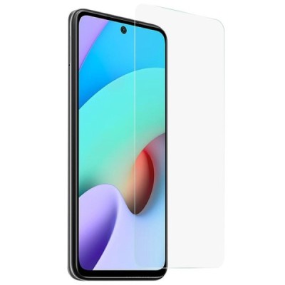 Xiaomi Redmi 10 (2022) „Calans“ 9H Tempered Glass sustiprintos apsaugos skaidrus pilnai dengiantis apsauginis ekrano stiklas 0,2