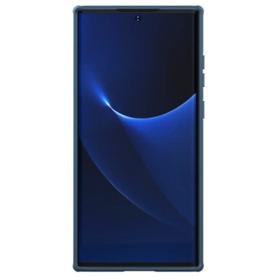 Samsung Galaxy S22 Ultra 5G (SM-S908X) „Nillkin“ Frosted Shield Pro mėlynas dėklas - nugarėlė | Priedai.lt