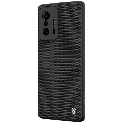 Xiaomi 11T (11T Pro) „Nillkin“ Textured Case juodas dėklas - nugarėlė | Priedai.lt