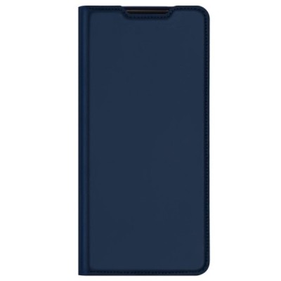 „Dux Ducis“ Skin serijos Samsung Galaxy S22+ 5G (SM-S906X) mėlynas odinis atverčiamas dėklas | Priedai.lt