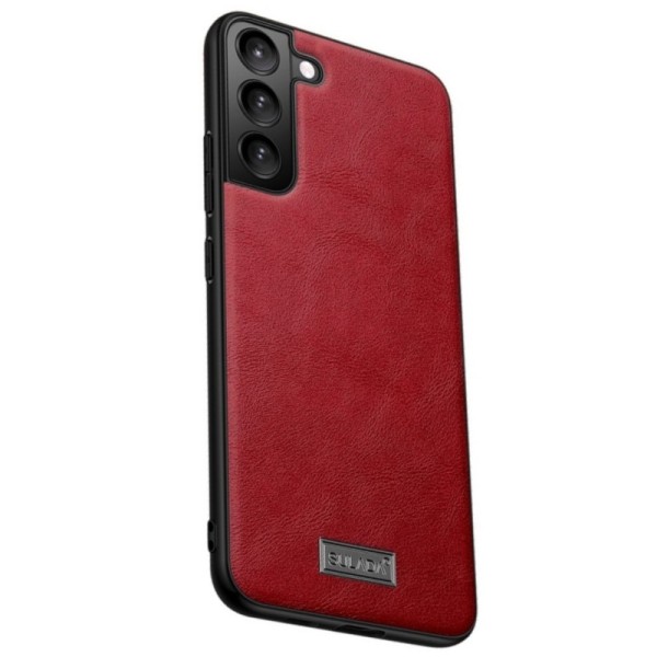 „Sulada“ Leather kaaned - punane (Galaxy S22 5G)